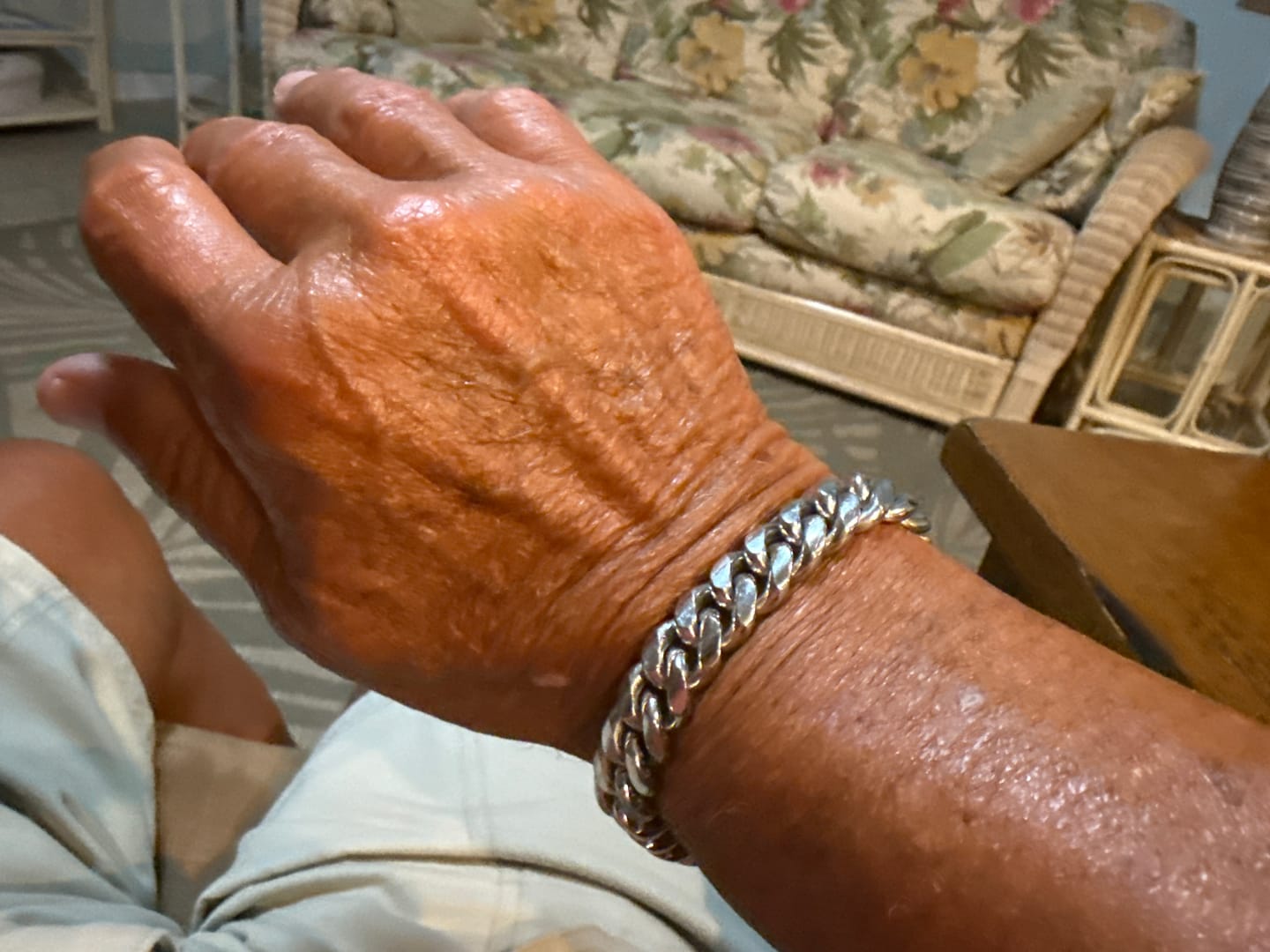 Customer photo review of The Origin Cuban - Silver - 12MM