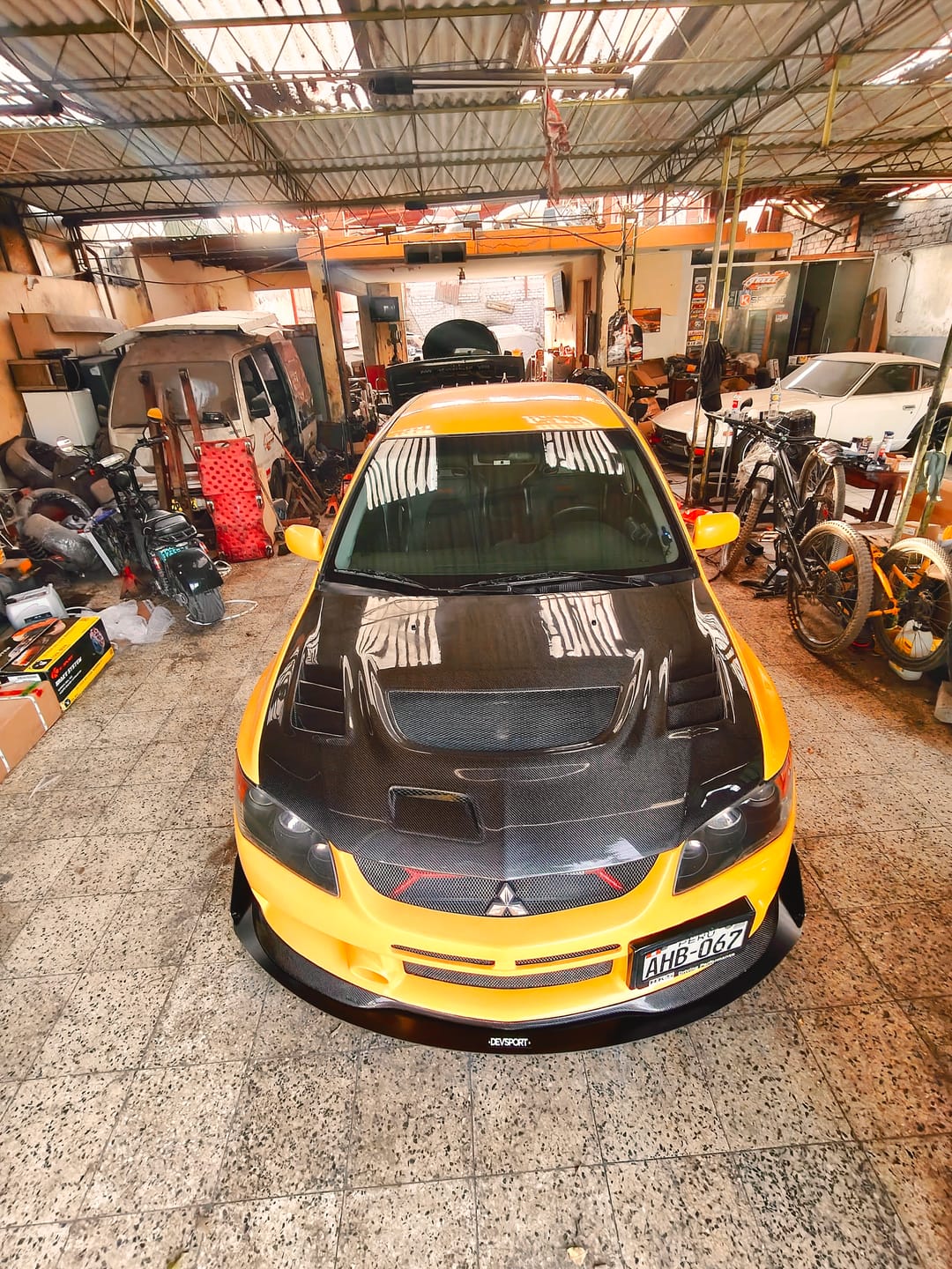 Customer photo review of DevSport Front Splitter Add-On Winglets - V1
