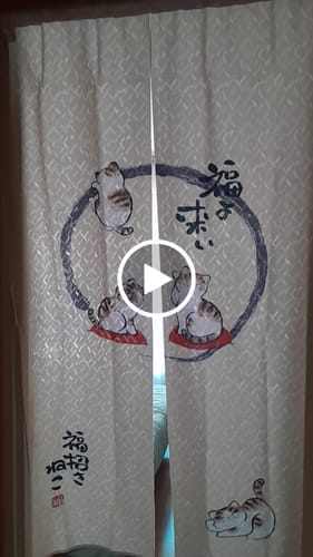 Customer photo review of Rideau Noren Chat Zen