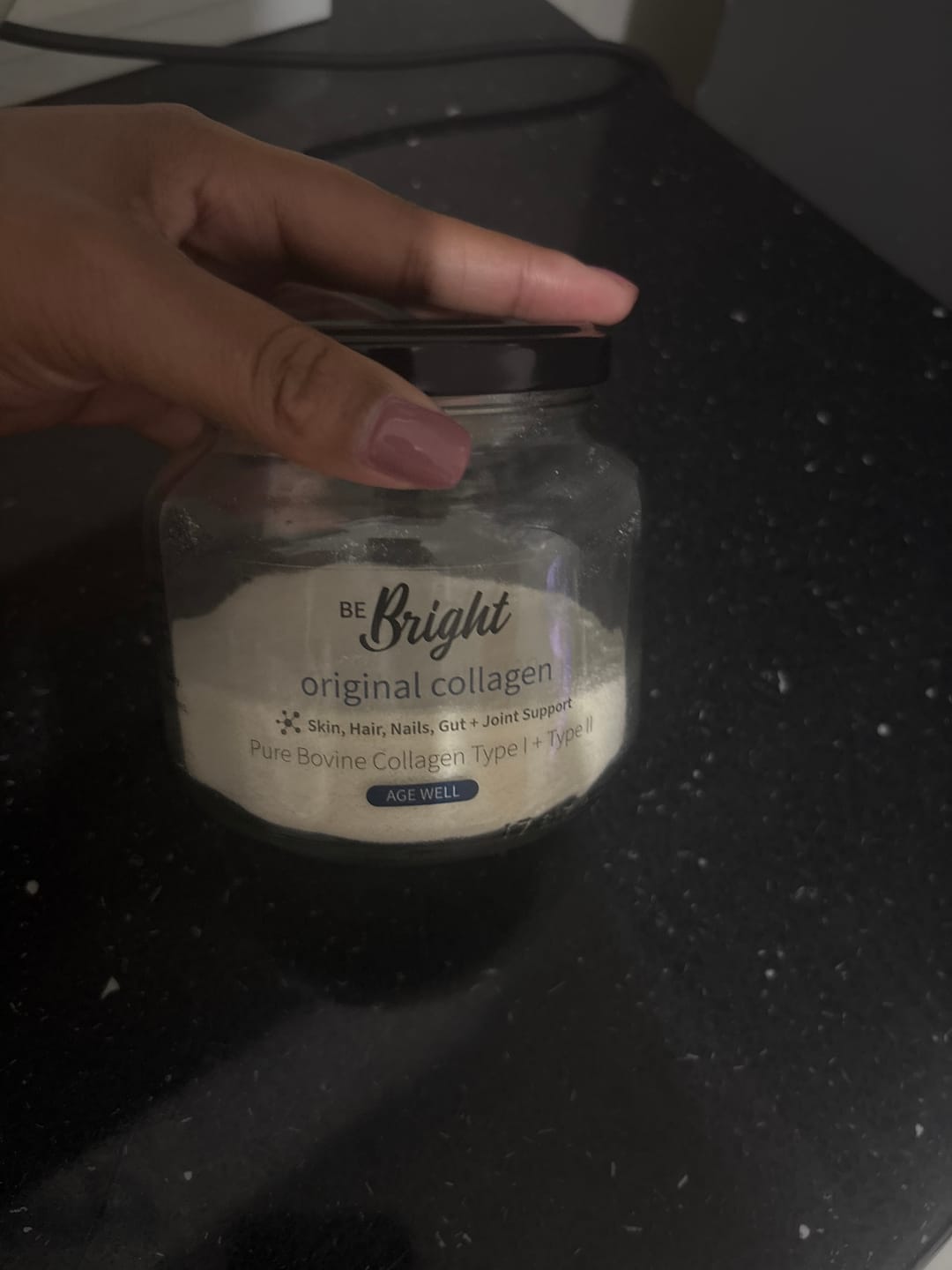 Customer photo review of ORIGINAL COLLAGEN 180g JAR