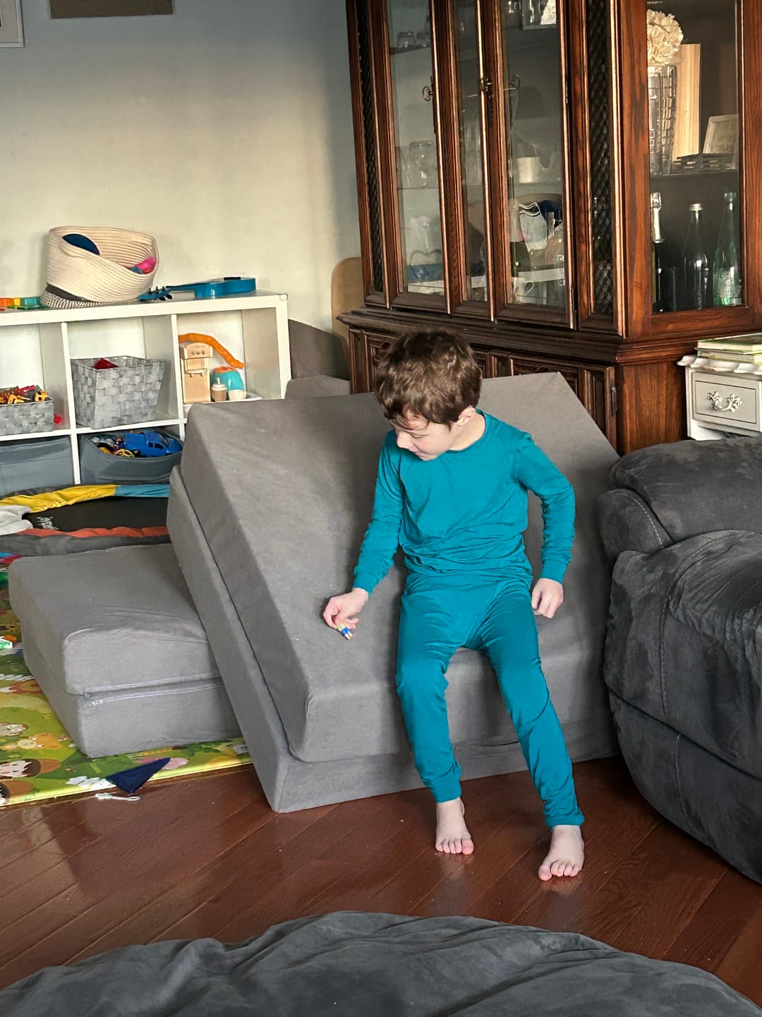 Customer photo review of Nautical Kids Bamboo PJs