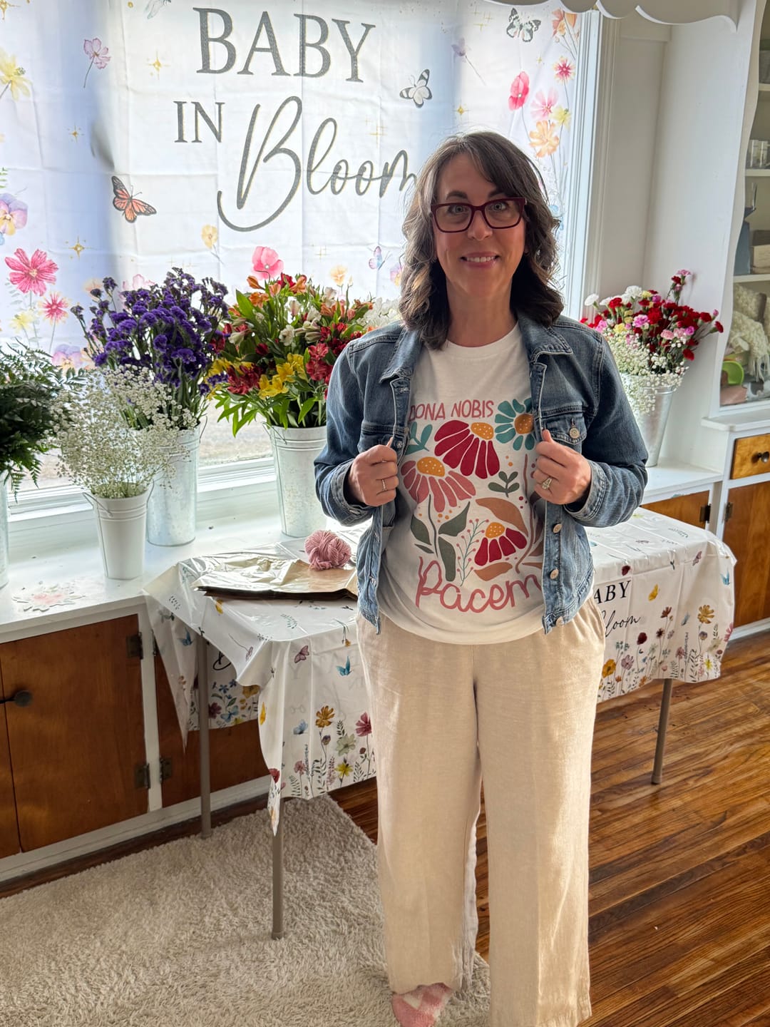Customer photo review of Dona Nobis Pacem T-Shirt