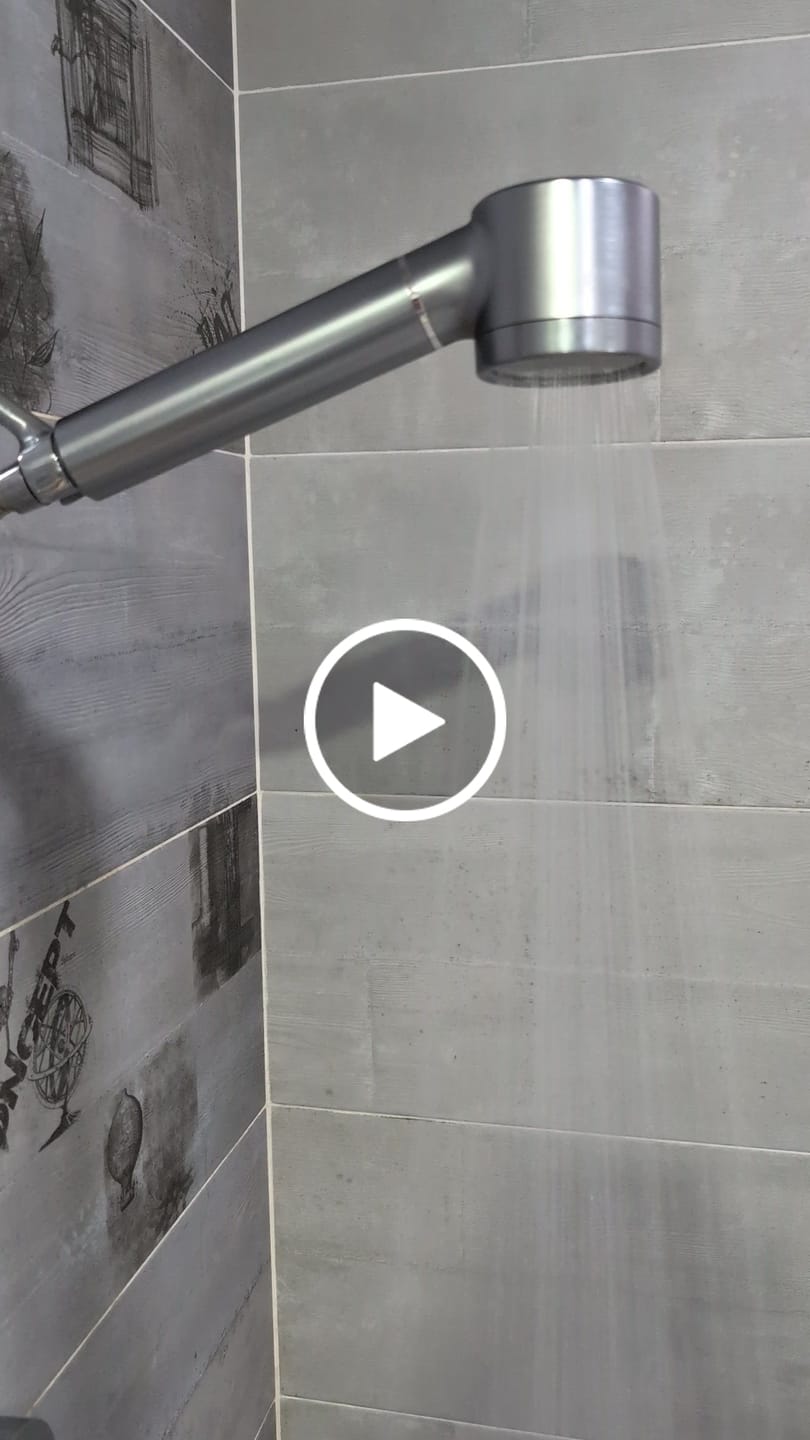 Customer video review of Filtered Showerhead - Brushed Chrome