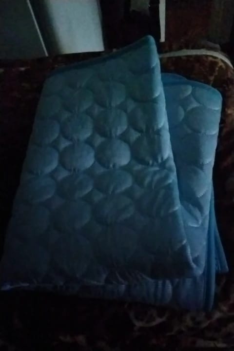 Customer photo review of TruePet Kühlmatte für Hunde & Katzen | Selbstkühlend ohne Strom | XS bis 2XL
