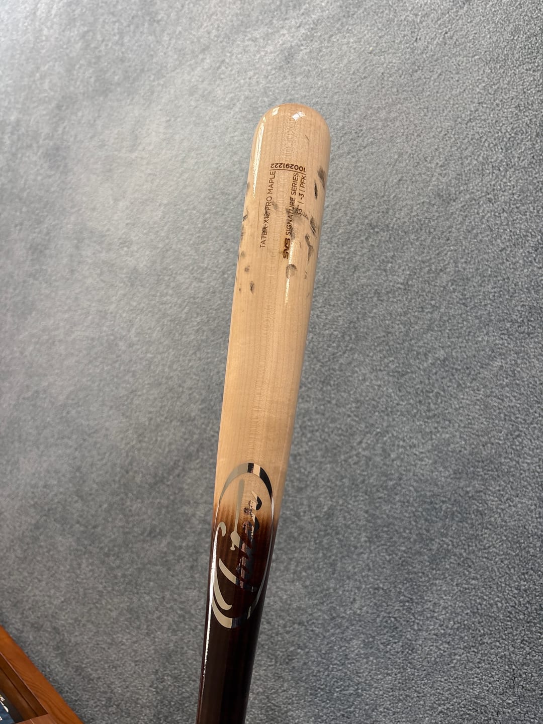 Customer photo review of Tater-X12 Pro | The Original Pine Tar Bat™