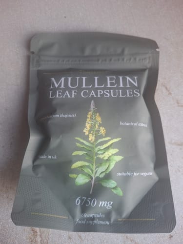 Customer photo review of Mullein Leaf Capsules