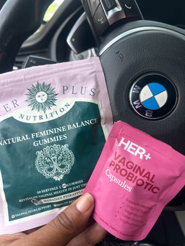 Customer photo review of Feminine Balance Health Monthly Bundle