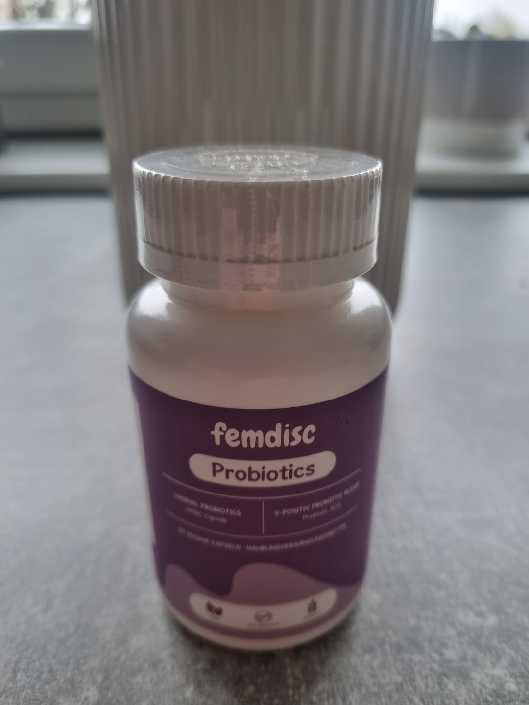 Customer photo review of femdisc vaginal Probiotics