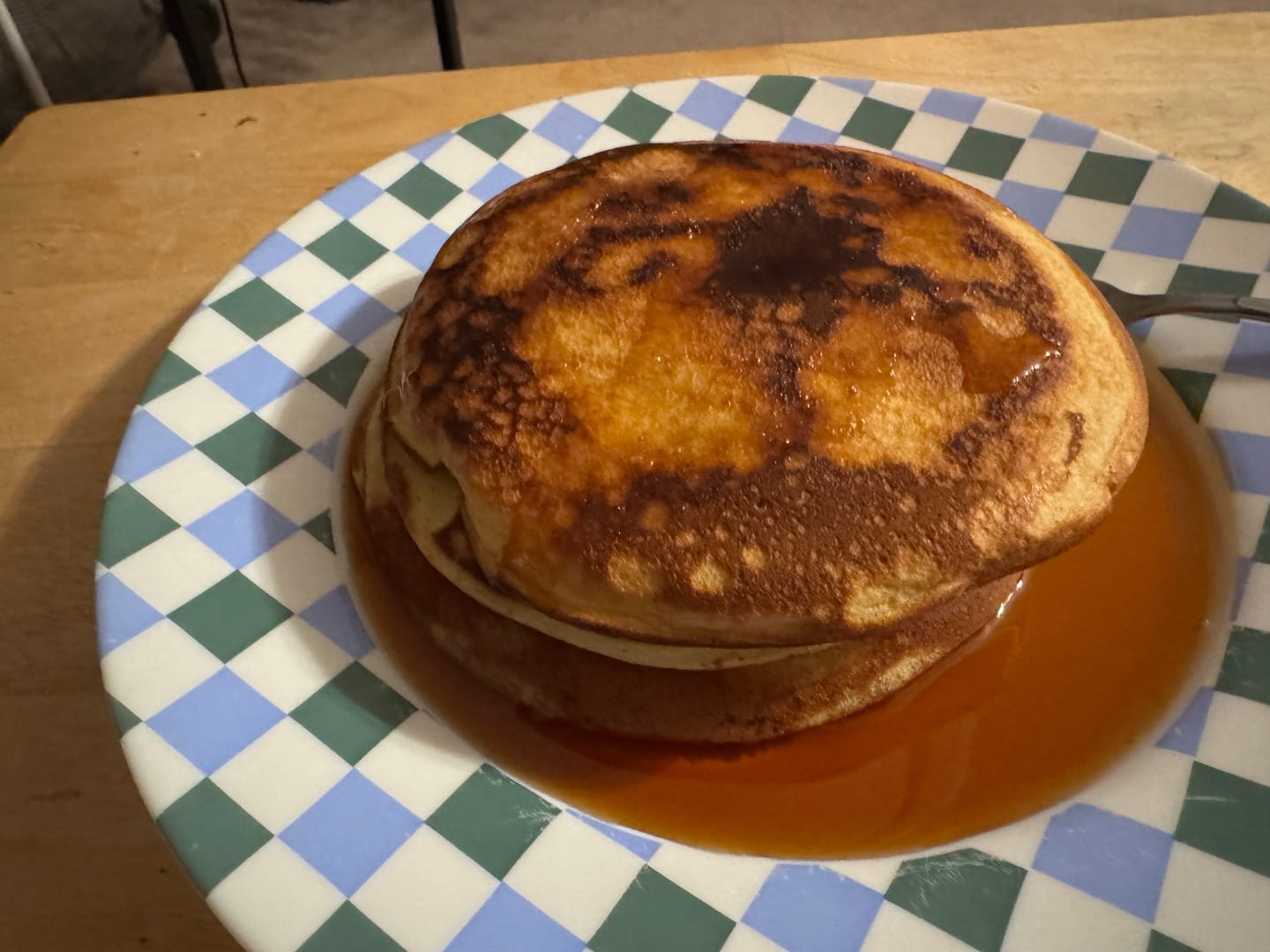 Customer photo review of Cousin T's Maple Syrup & 2 Pack Pancake Mix Bundle
