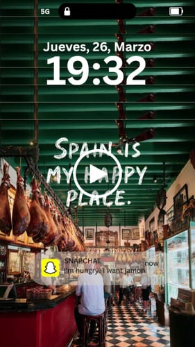 Customer video review of SPAIN IS MY HAPPY PLACE WALLPAPER VII