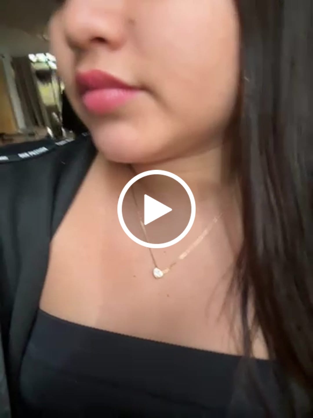 Customer video review of Cadena Corazón Cristal en Oro laminado 18k Para Dama