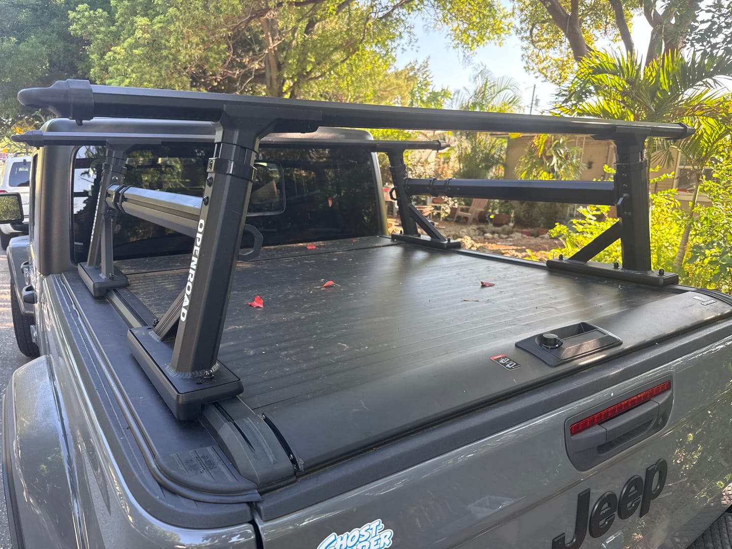 Customer photo review of OPENROAD Aluminum Retractable Tonneau Cover