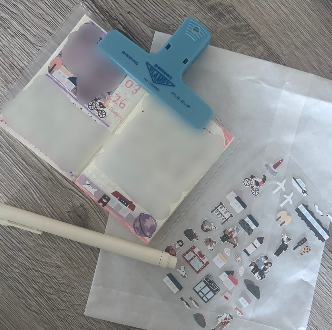 Customer photo review of Stickers - Ocean Village - Suatelier Design