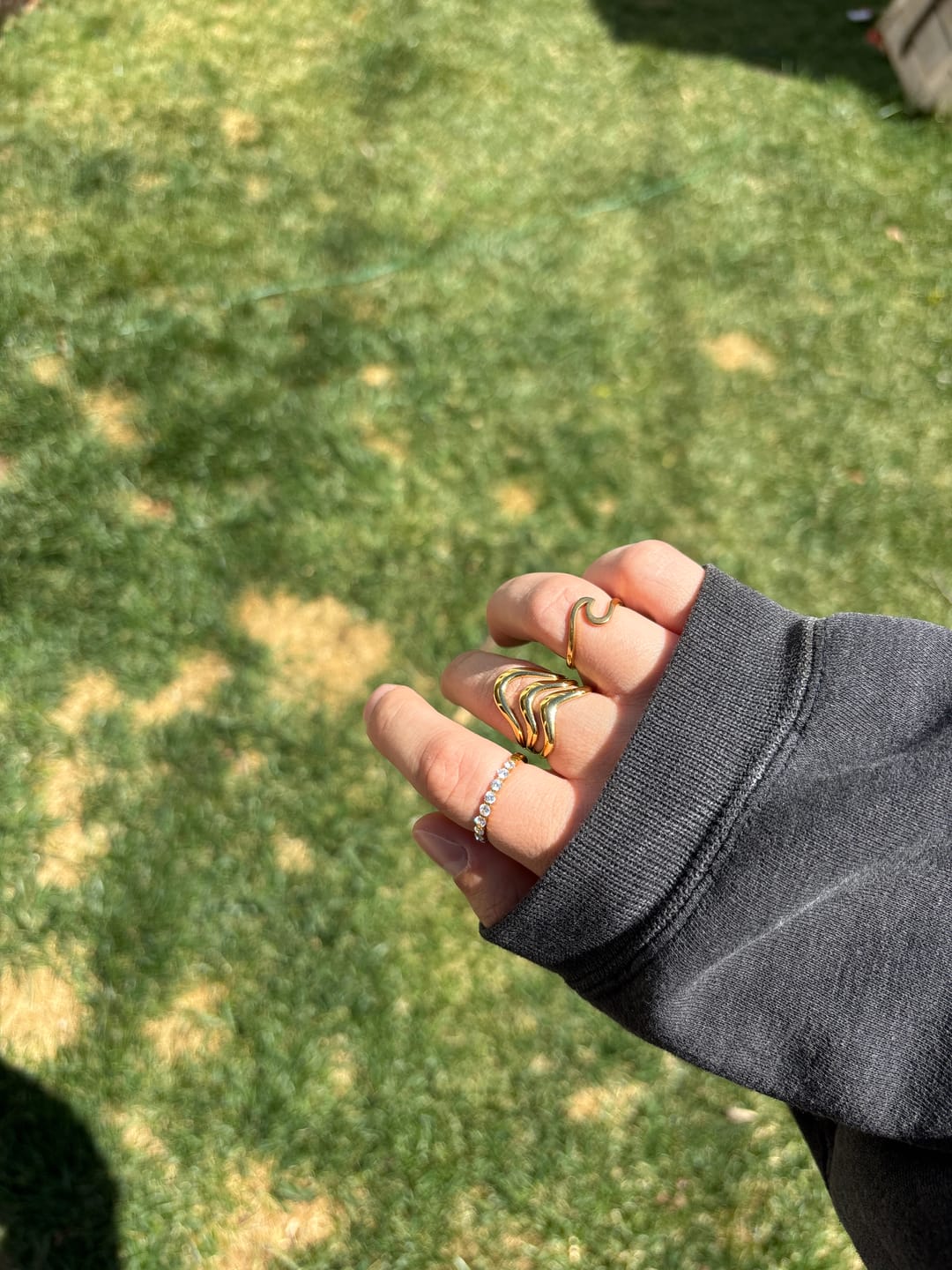 Customer photo review of Celestial Glow Ring