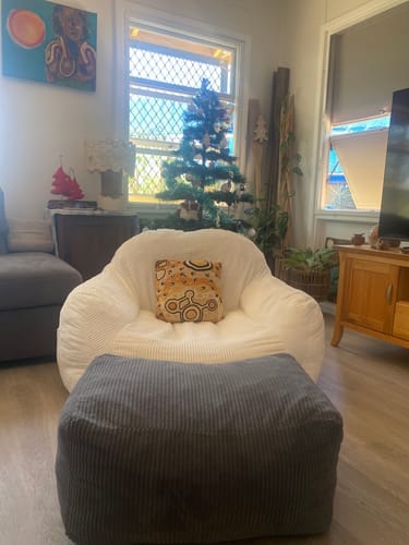 Customer photo review of Luxury Foam Relax Chair