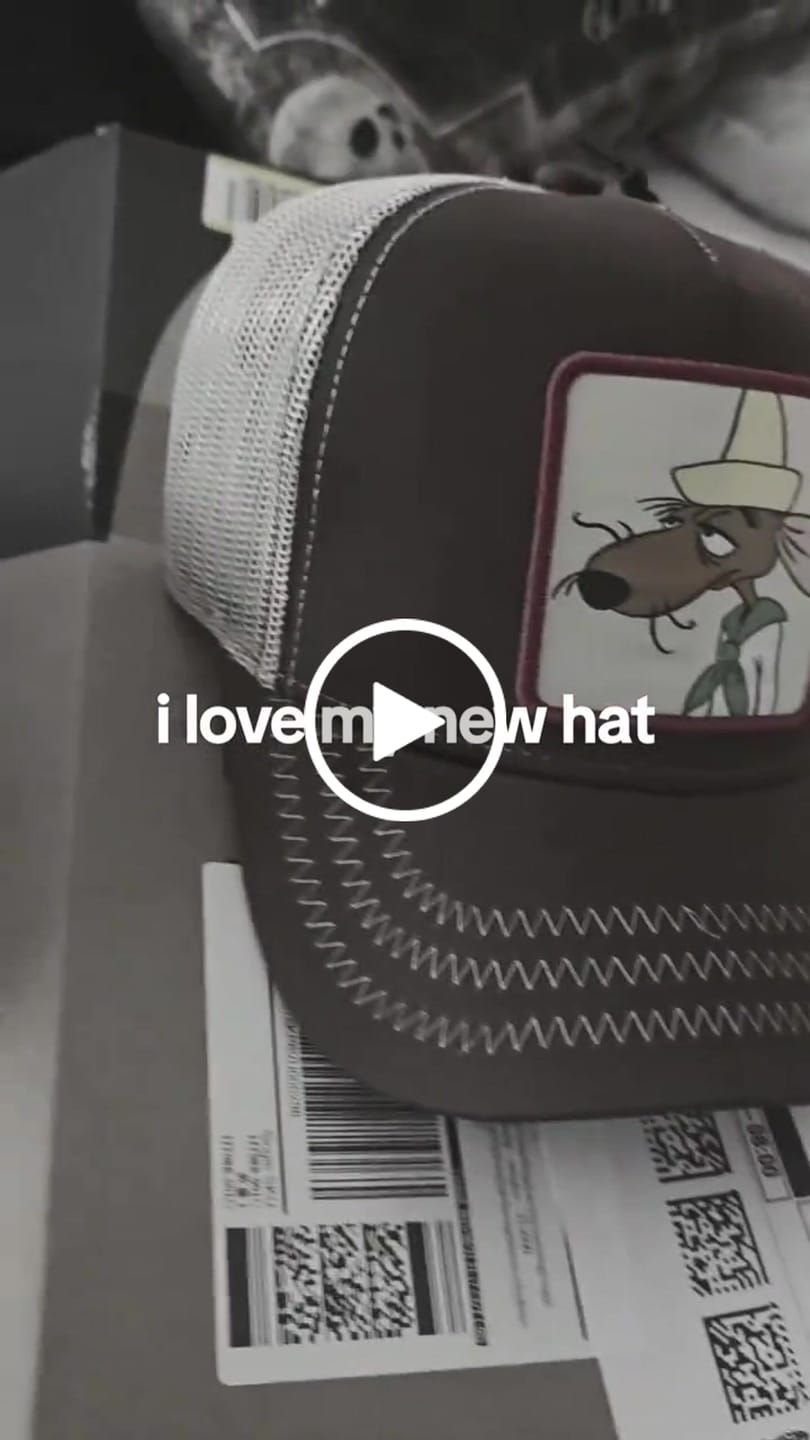 Customer video review of OVERLORD X Looney Tunes: Slowpoke Rodriguez Trucker Cap