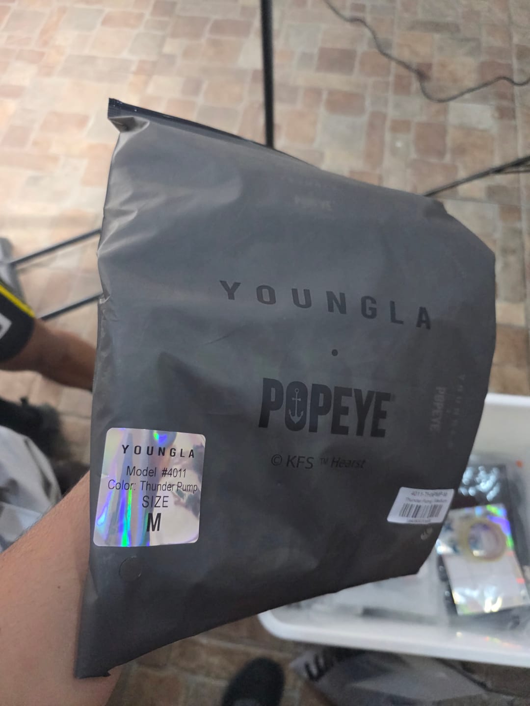 Customer photo review of 4011 - Popeye Flex Tees