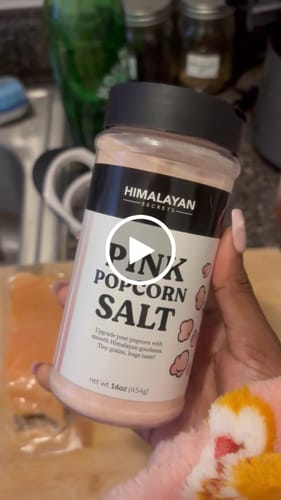 Customer video review of 16 oz Himalayan Popcorn Salt Shaker