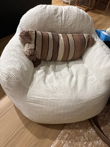 Customer photo review of Luxury Foam Relax Chair