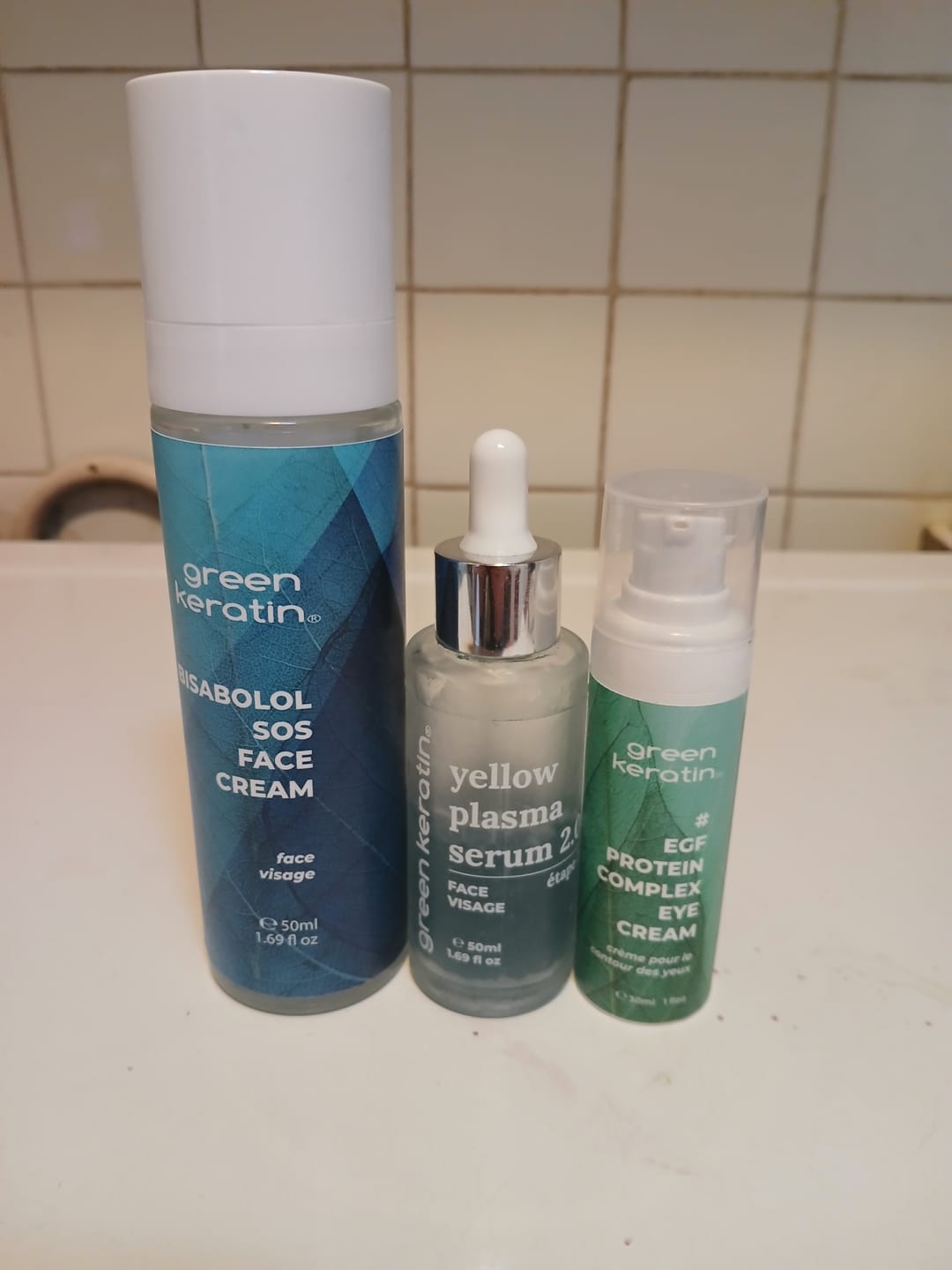 Customer photo review of EGF-PROTEIN COMPLEX Crème contour des yeux, 30ml