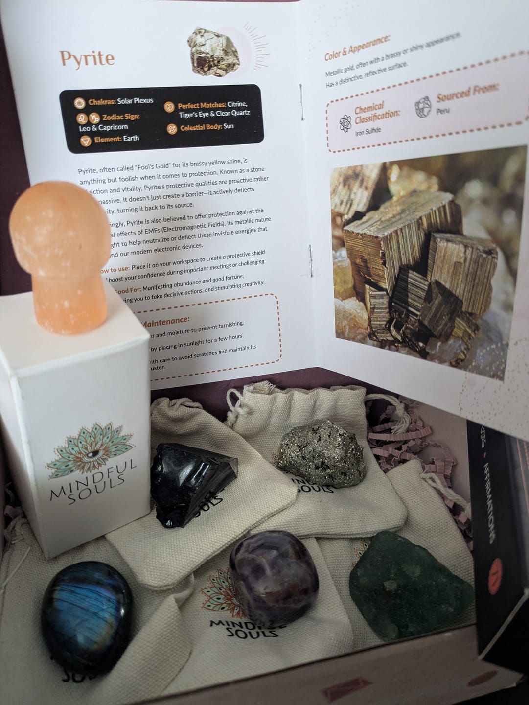 Customer photo review of Crystal Subscription Box