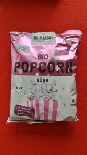 Customer photo review of Bio Popcorn Süß
