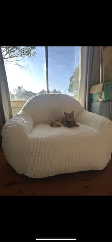 Customer photo review of Luxury Foam Relax Chair
