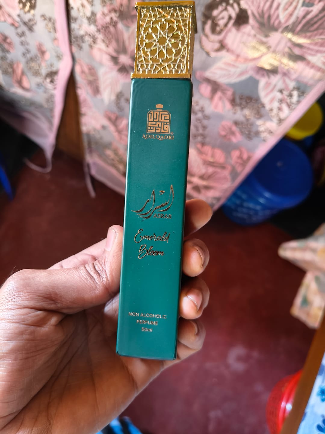 Customer photo review of Asrar Emerald Bloom Non Alcoholic Perfume Spray 50ml