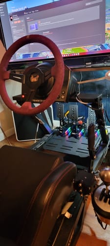 Customer photo review of Simsonn Pro X Ultra Sim Racing Pedal with Haptic Reactor Optional