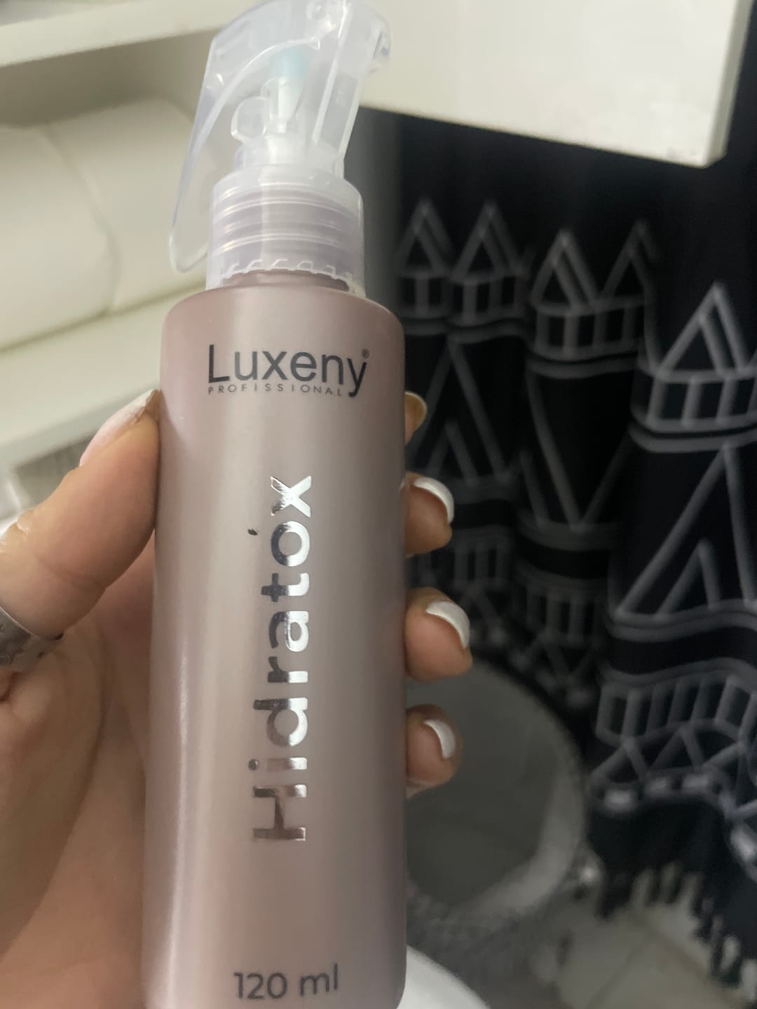 Customer photo review of Hidratox, tratamiento efecto bótox capilar instantáneo