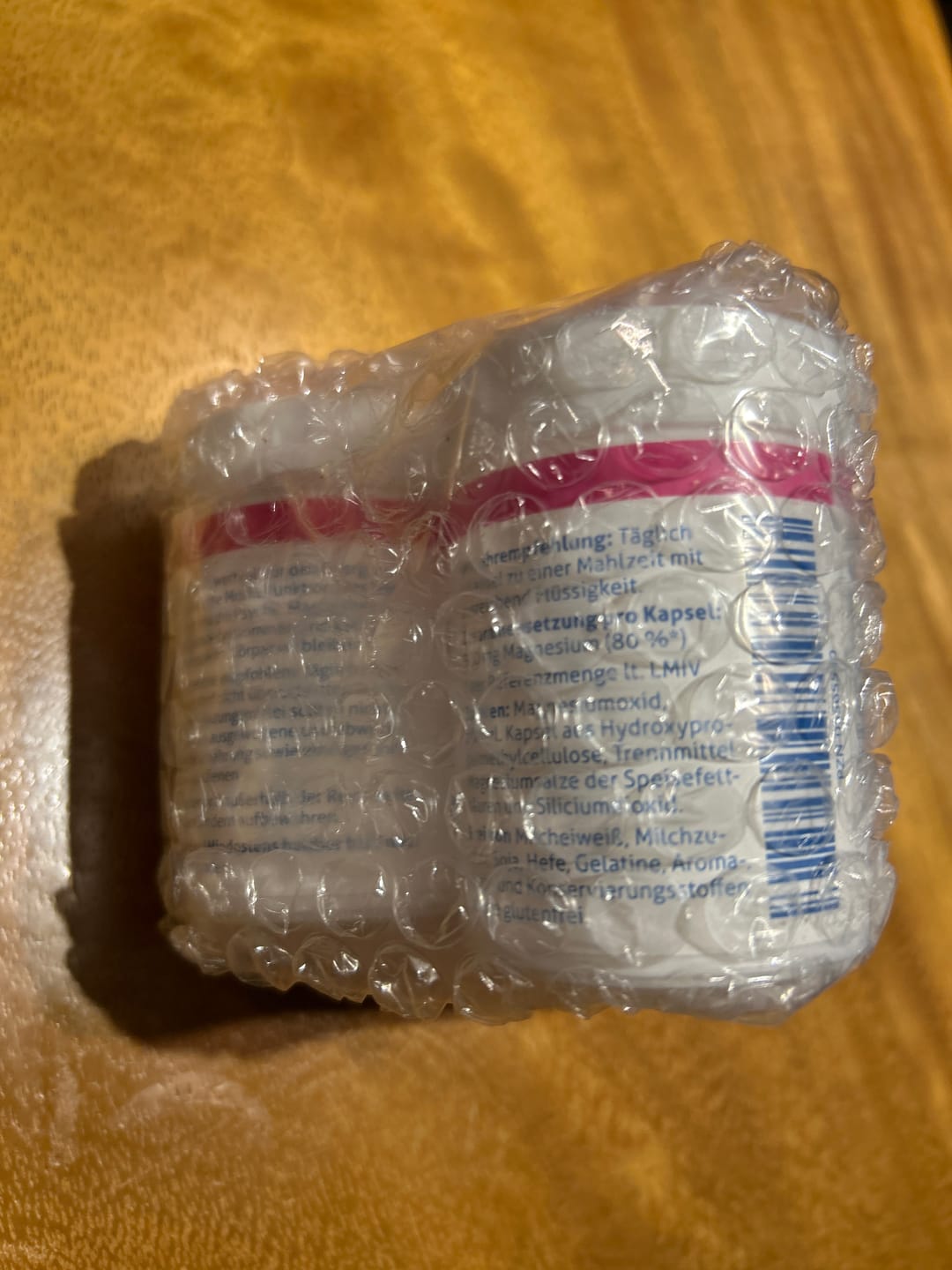 Customer photo review of 德國 Dr.Enzmann 恩世蔓magnesium mse鎂300mg 60粒