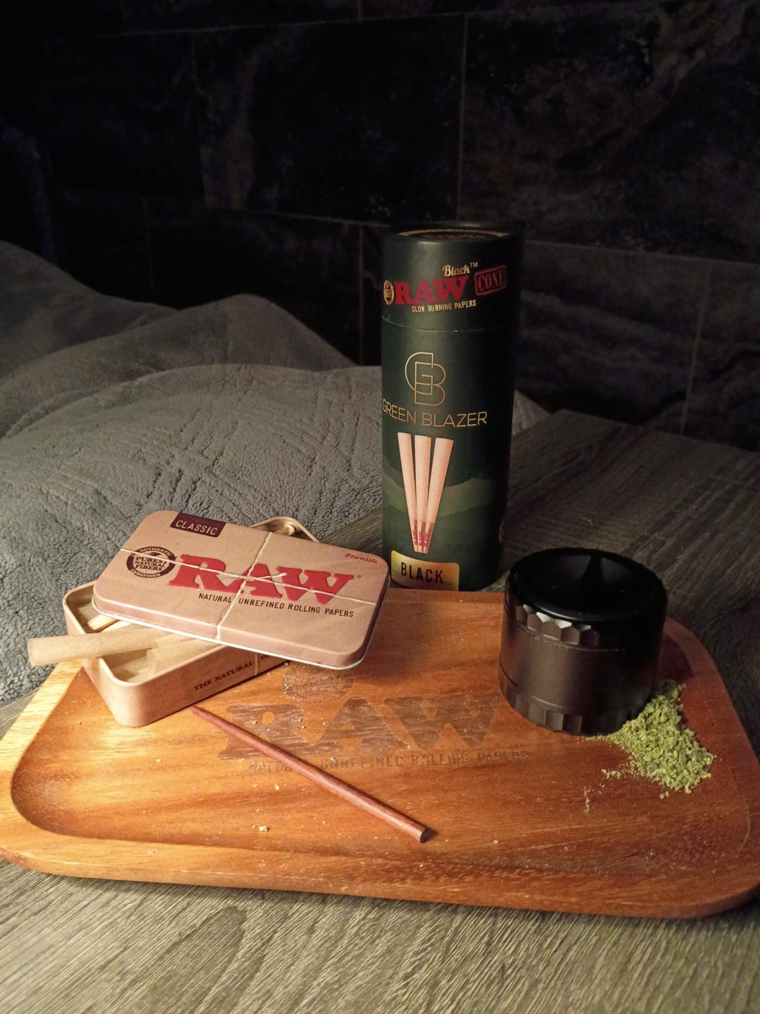 Customer photo review of RAW Black Cones - 1 1/4