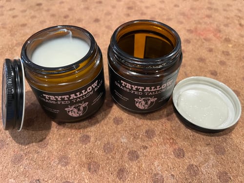 Customer photo review of TryTallow™ Grass-Fed Tallow Balm (4oz)