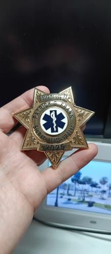 Customer photo review of Customizable Badge BA35