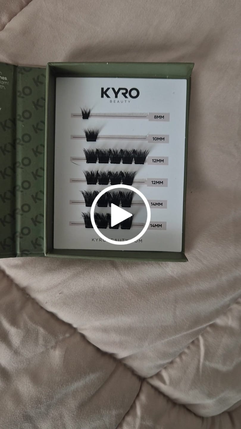 Customer video review of Pre-Glued Whispy Extreme - Press-On Lashes