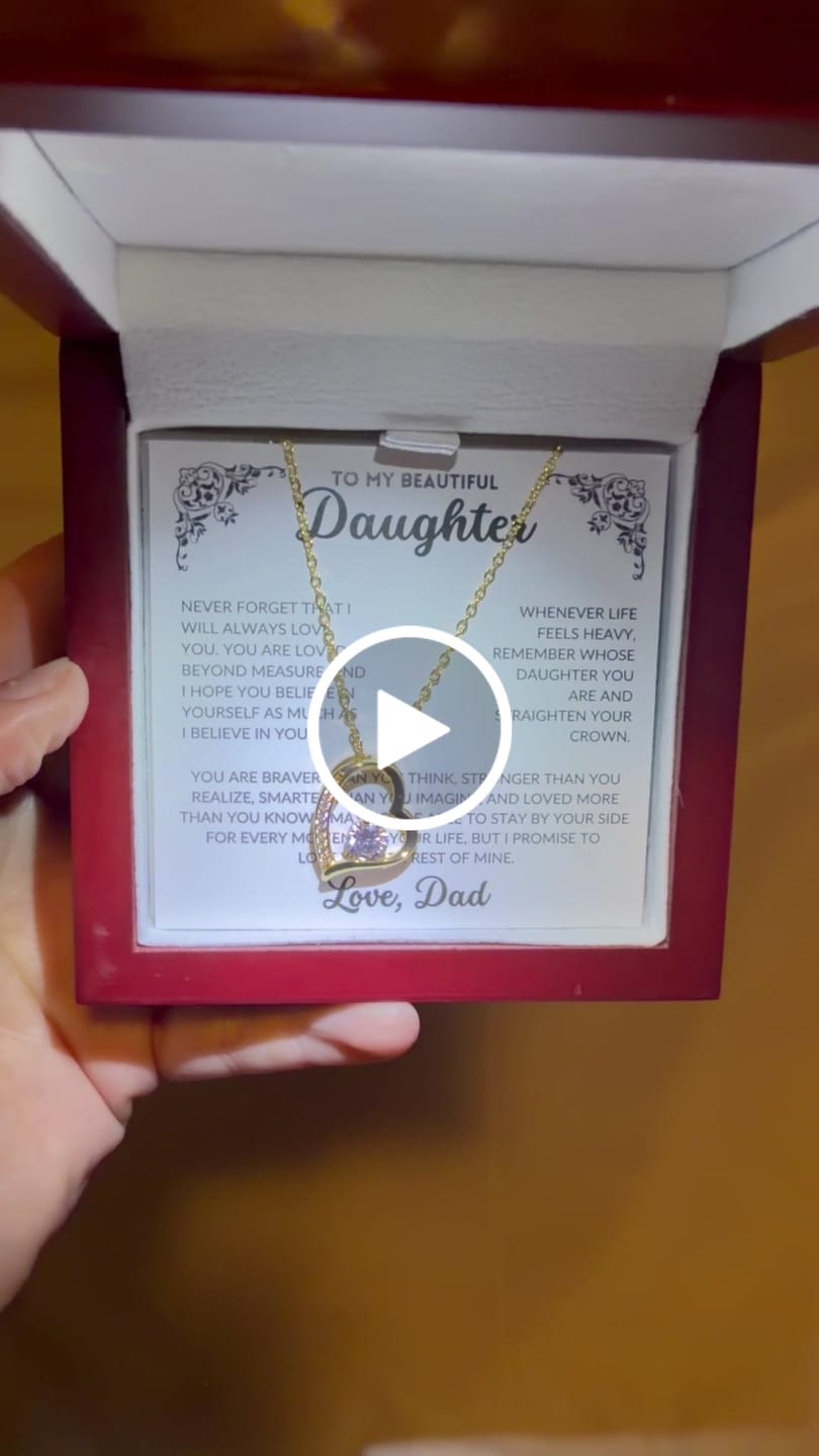 Customer video review of (Almost Sold Out) I Will Always Love You - To My Daughter