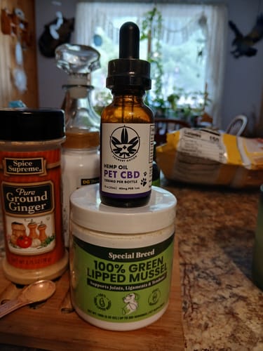 Customer photo review of Foundry 1200mg Pet CBD Oil