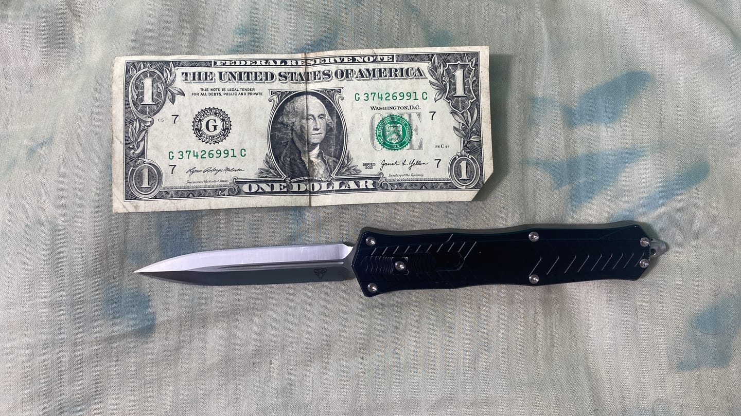Customer photo review of VT Emperor D2 OTF Knife