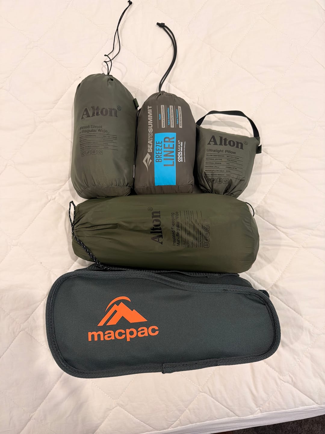 Customer photo review of Insulated Sleeping Mat (R4) Set