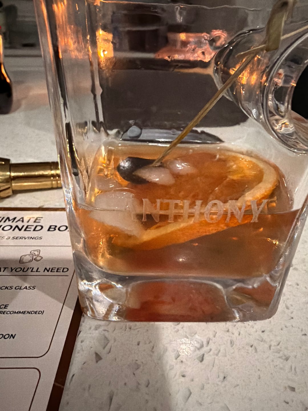 Customer photo review of Ultimate Old Fashioned Box