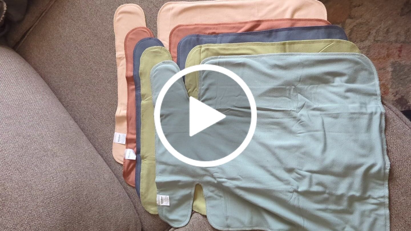 Customer video review of Pre-Flat Diaper Value Bundle