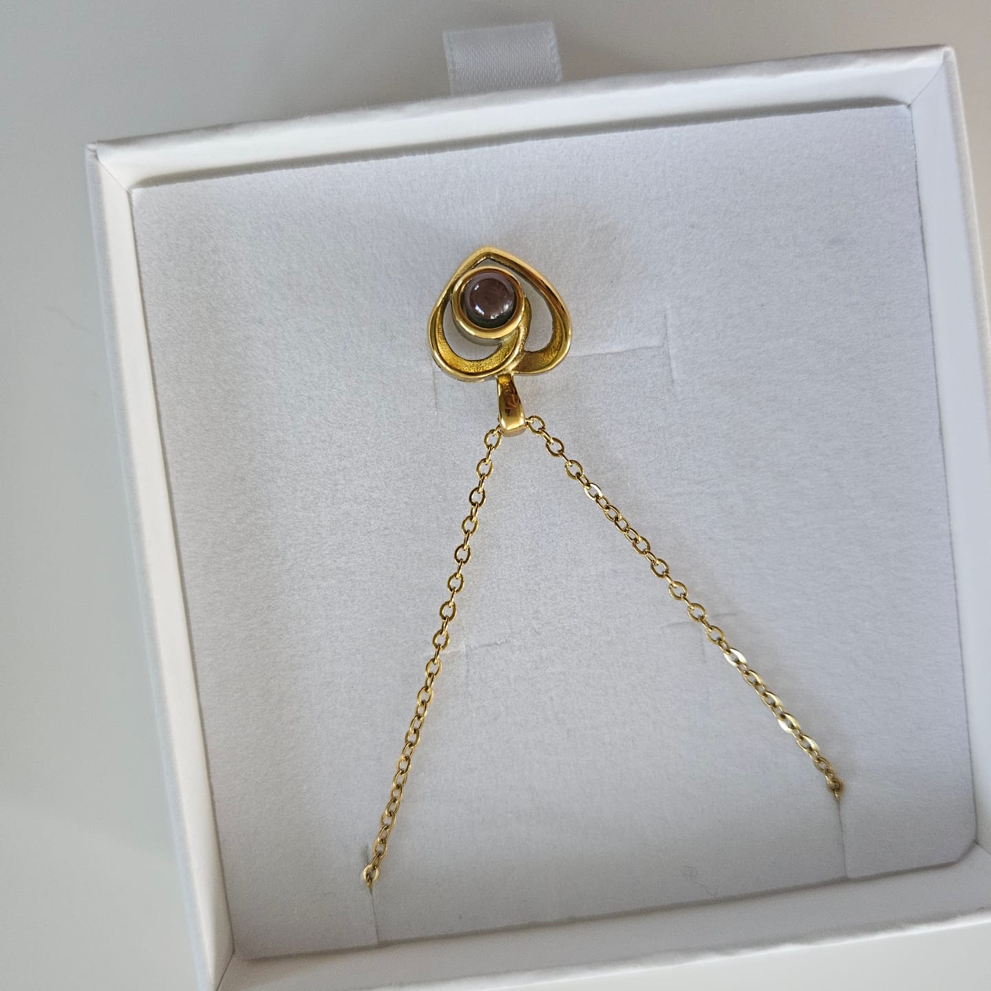Customer photo review of Timeless Photo Necklace