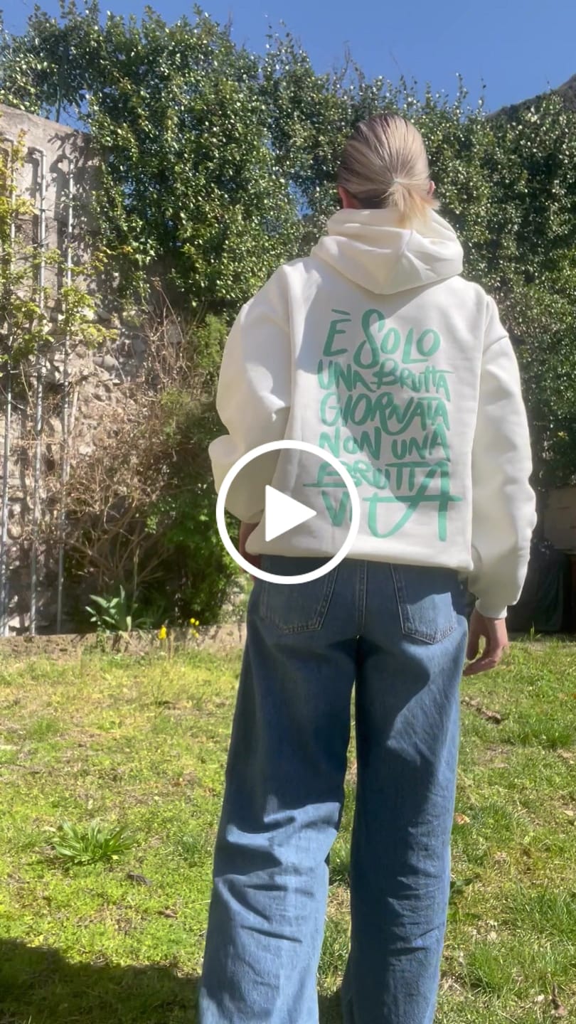 Customer video review of Felpa Respira limited edition con STAMPA numerata