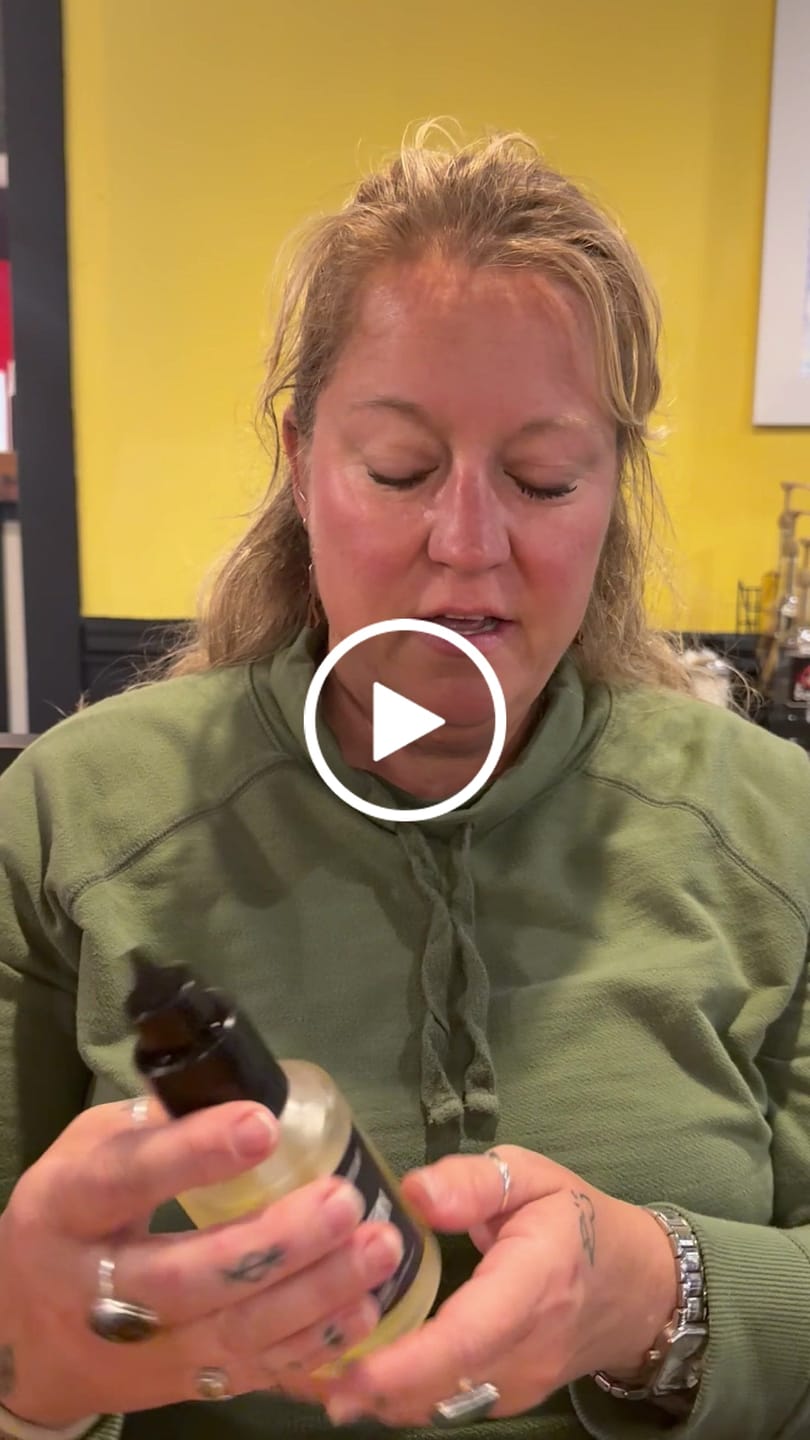 Customer video review of COVEN BODY OIL