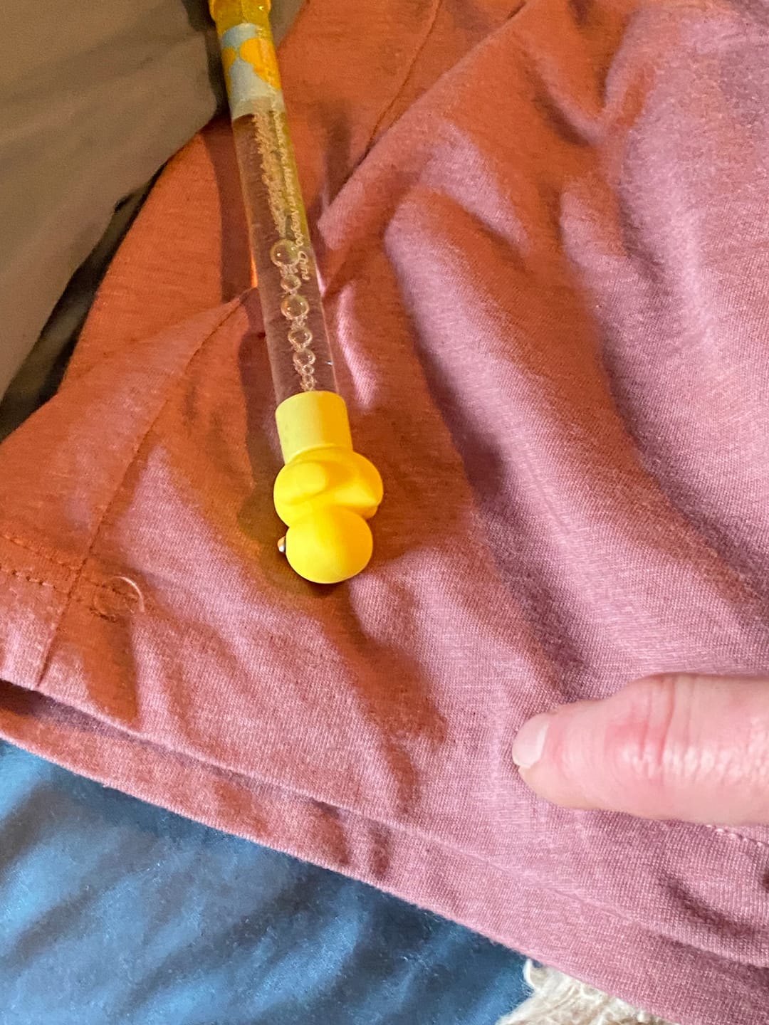 Customer photo review of Bird Is The Word T-shirt
