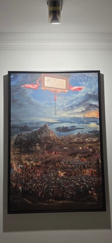 Customer photo review of The Battle of Alexander vs Darius | Albrecht Altdorfer | 1528–29