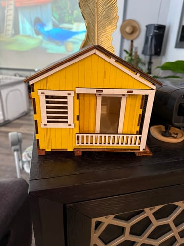 Customer photo review of La Casita de Campo - Modelo Primavera | Manualidad