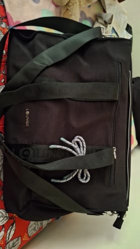 Reseña con foto de un cliente sobre Bolso Nylon Straps Gruesos Street