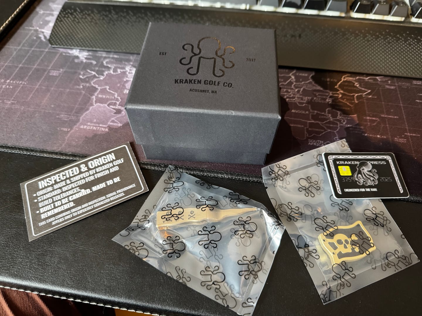 Customer photo review of 🏴☠️ THE BRASS FLAG SET