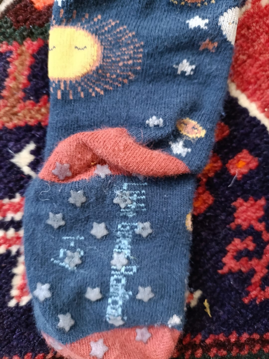 Customer photo review of Night Moon Ankle Socks 3 Pack